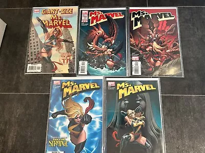 GIANT SIZE MS. MARVEL #1 (FIRST APPEARANCE OF CHEWIE) NM + 2-5 Of Ms. Marvel • £29.99