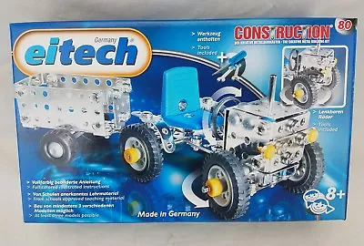 EiTech Construction Metal Building Model Kit Toy Tractor Trailer Pull Push C8 • $35