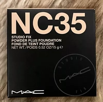 NEW! MAC Studio Fix Powder Plus Foundation - Full Size - NC35 • $30