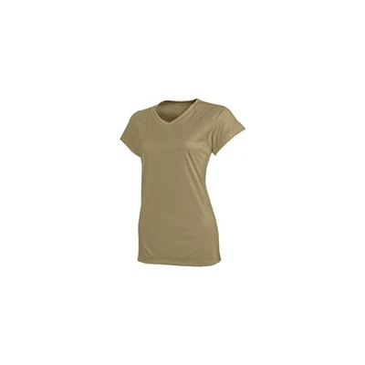 $15.93 • Buy Champion Tactical TAC23 M BV Dry-V-Neck Womens MD Tan Athletic Gym T-Shirt