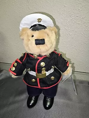 Lil' Recruit Marines Teddy Bear 10  In Uniform Tags Are Present But Not Perfect. • $19