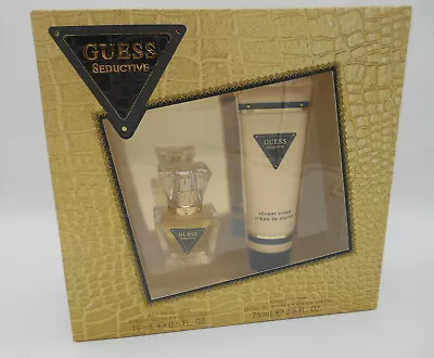 £21.62 • Buy GUESS SEDUCTIVE Gift Set Eau De Toilette Spray 15ml + Shower Cream 75ml