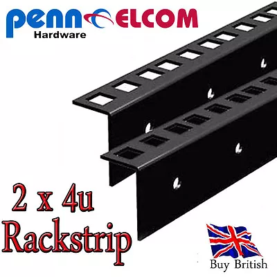 4U Rackstripdata Stripservers Rack Strip X 2- Pair • £6.95