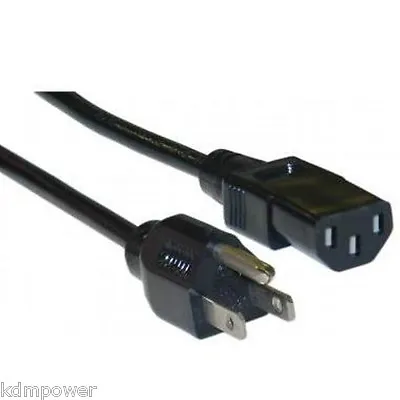 NEW  3Prong Power Cord Cable FOR Sony PlayStation 3 PS3 • $4.69