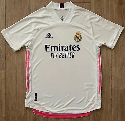 Authentic 2020/21 Adidas Real Madrid Player Issue Match Jersey 8 Shirt Kit Spain • $109.99