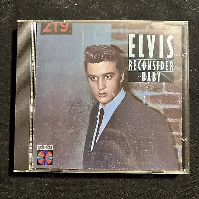 Vv Presley Elvis - Reconsider Baby Like New Condition Cd • $6