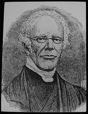 £15 • Buy Magic Lantern Slide JOHN KEBLE C1890 ILLUSTRATION ENGLISH HYMN WRITER