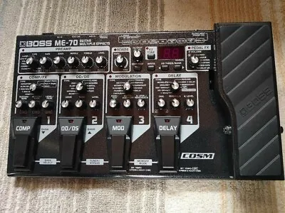 BOSS ME-70 Guitar Multiple Effects Pedal Guitar Effect Processor Used • $177.52