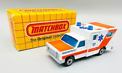 Matchbox Superfast 25 - Chevy Ambulance W/BOX • $4