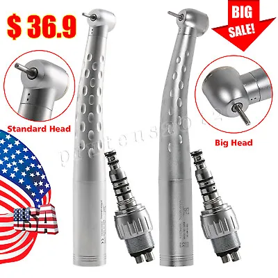 KAVO Style Dental High Speed Handpiece Turbine +4 Hole Quick Coupler 360° Swivel • $36.90