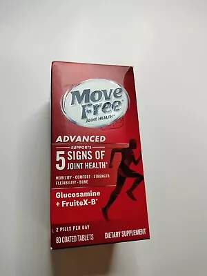 Schiff MoveFree Joint Health Avanced Glucosamine+Chondroitin - 80 Tab Exp. 06/25 • $12.20