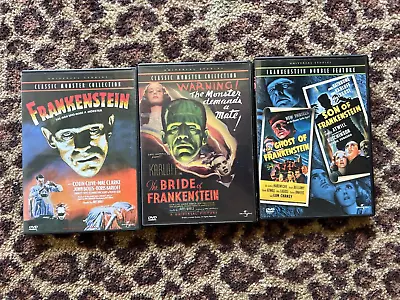 FrankensteinBride Of FrankensteinGhost Of Frankenstein/Son Of Frankenstein • $15