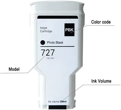 $43.89 • Buy Compatible HP 727 Matte Black 300ml DesignJet T1500 T920 T2500 T2530 Printer