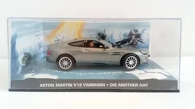 £15.20 • Buy #2 The James Bond Car Collection - ASTON MARTIN V12 VANQUISH - DIE ANOTHER DAY