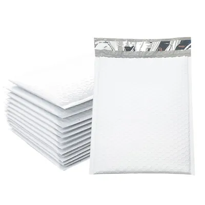 Poly Padded Bubble Mailers #000 #00 #0 #1 #2 #3 #4 #5 #7 Shipping Envelopes Bags • $7.98