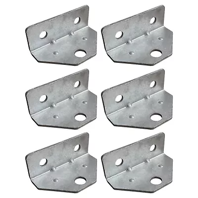 (6) Swivel Top Angle Bracket Bolster Bunk Board Adjustable Boat Pontoon Trailer • $19.49