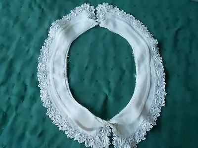 Vintage Ladies Collar With Hand Crochet Irish Lace Early 20th. Century • $12