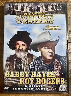 The Great American Western: Volume 30: Gabby Hayes Roy Rogers DVD • $2.50