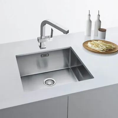 Franke Kitchen Sink 1 Bowl Bari Rectangular Stainless Steel With Waste 540x200mm • £263.99