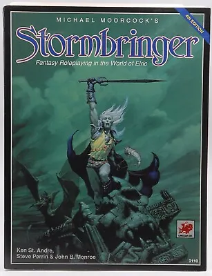 Michael Moorcock's Stormbringer: Fantasy Roleplaying In The World Of Eric Michae • $200