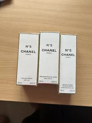 BEYOND RARE Exclusive HUGE 100ml CHANEL No 5 SHEER MOISTURE MIST Authentic New • £75