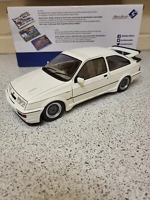 1:18 Solido Ford Sierra Rs500  Cosworth White Modified Grey Bbs Wheels [new] • $138.96