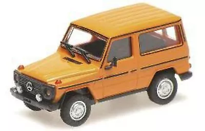 Minichamps 1/87 HO MERCEDES-BENZ G Model Short (W460) 1980 Orange 870038062 • $24.99