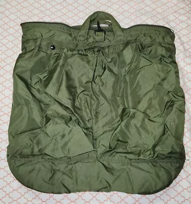 US Military Flyer’s Helmet Bag 8415-00-782-2989 Unicor Army Green Nylon DAMAGED  • $30