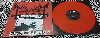 Mayhem Lp Deathcrush Red Vinyl Black Metal Rare Mint • $50.99