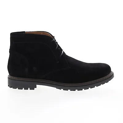 Florsheim Field Chukka 11927-008-M Mens Black Suede Lace Up Chukkas Boots • $37.99