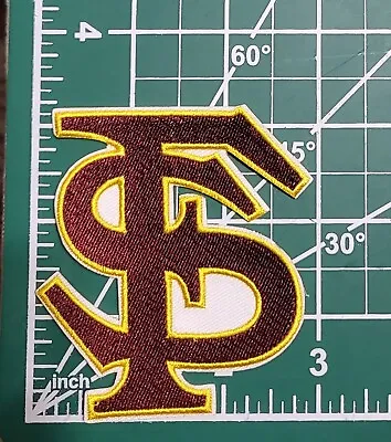 Florida State Seminoles Iron Or Sew On 3  Embroidered Patch ~FREE Mailing!! • $6.95