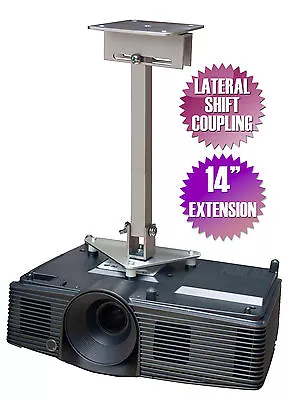 Projector Ceiling Mount For Epson PowerLite Pro Cinema 810 HQV 9100 9350 9500 UB • $54.99