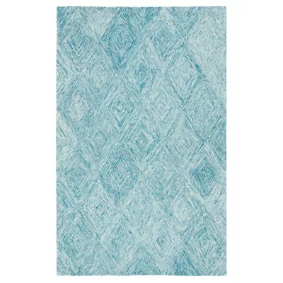 SAFAVIEH Metro Collection MET105J Handmade Light Blue Rug • $87.99