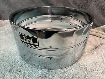 Pearl Export Steel Snare Drum Shell. 14  X 6.5 .  8 Lug. Very Nice! • $25.50