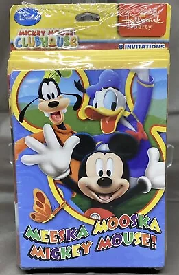 Disney Mickey Mouse Clubhouse Meeska Mooska 8 Invitaions & Thank You Cards • $2.49