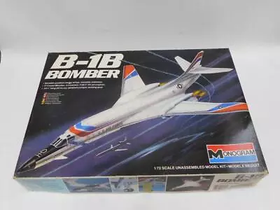 1/72 Revell Monogram B-1B Lancer Bone USAF Bomber Plastic Model Kit Complete • $89.99