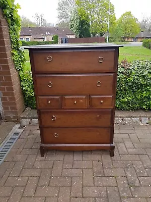 £130 • Buy Stag Minstrel Tallboy Large Chest Of Drawers