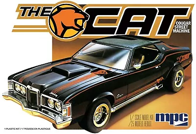 MPC Model Kit NEW '73 Mercury Cougar 'Street Machine  The Cat   1:25 Scale 1004 • $31.95