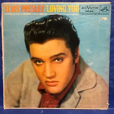 Elvis Presley – Loving You - RECORD LP COVER ONLY / NO DISC / COVER ART • $4.49