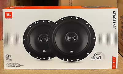 JBL 16.5cm 6.5 INCH CAR SPEAKERS VAN DOOR/SHELF COAXIAL 2-WAY NEW 400W TOTAL • £49.99