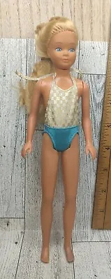 Vintage 1983 Superstar Sun Gold Malibu Skipper Doll BARBIE W/ Swimsuit • $18