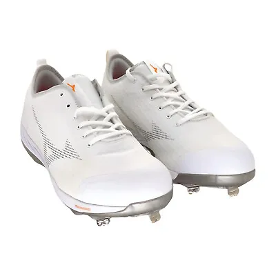 Mizuno Mens Dominant 4 Baseball Shoe White Size 13 • $97