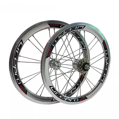 $271.15 • Buy AERO Dahon D5 Folding Bicycle Wheels 16Inch 305 349 V Brake 74mm 95mm Wheelset