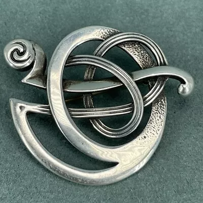 Ola Gorie Brooch 925 Sterling Silver Celtic  Knot Orkney OMG • £65