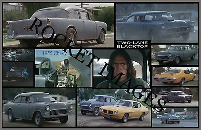 Two Lane Blacktop 55 Chevy! Movie Poster 11x17! Buy Any 2 Posters Get 3rd FREE!! • $25