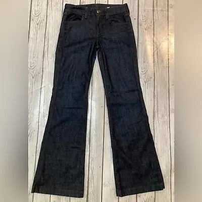 J. Crew Women’s Jeans Dark Wash High Heeled Flair Style Size 26 • $22