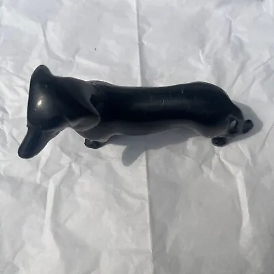 Dachshund Cast Aluminium Sausage Dog Figure Figurine • £30