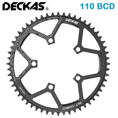 $14.99 • Buy DECKAS 110BCD Chainring Narrow Wide Round Chain Ring 38 40 42 46 48 50 52 54 58T