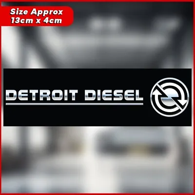Detroit Diesel Sticker / Decal - Truck Trucker Ute 4x4 Rig Kenworth Mack Car Aus • $7.67