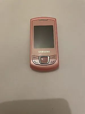 Samsung Monte E2550 Slider - Soft Pink (Unlocked) Mobile Phone Good Condition • £24.99